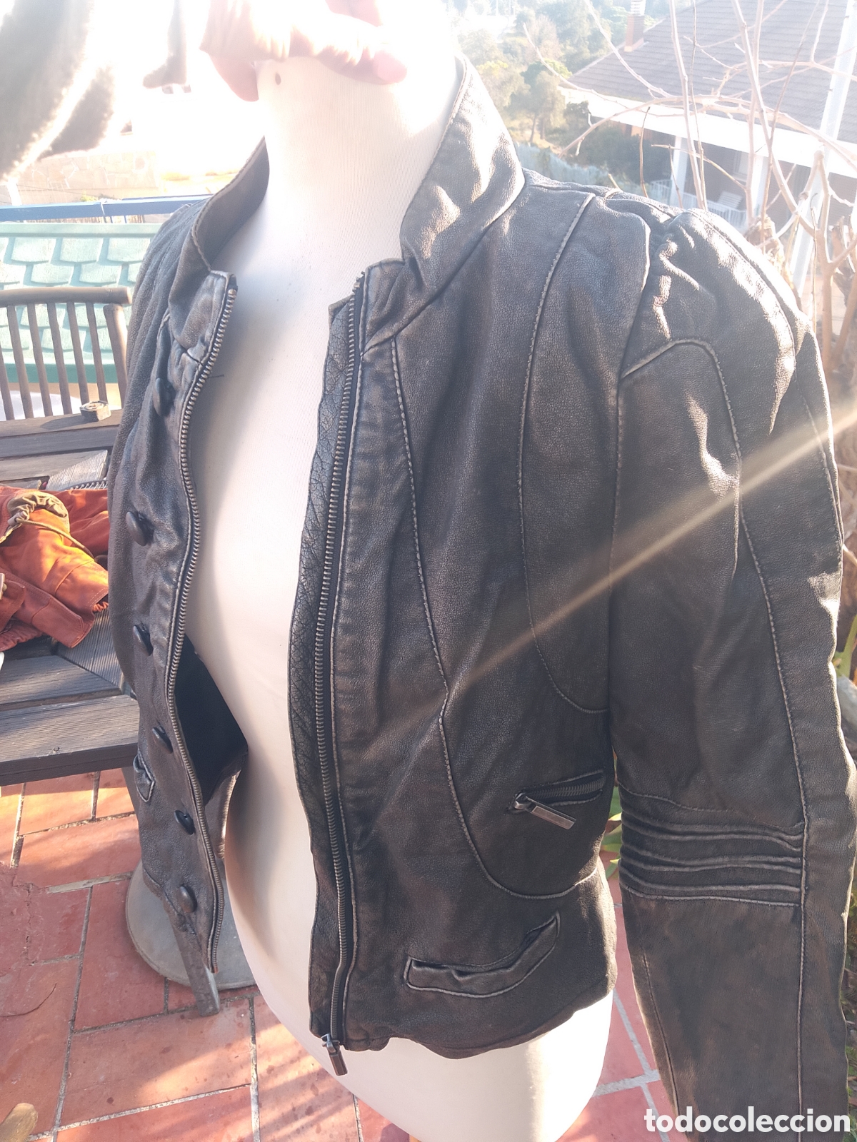 Nuevo: Chaqueta cazadora piel M 38 - Foto 4