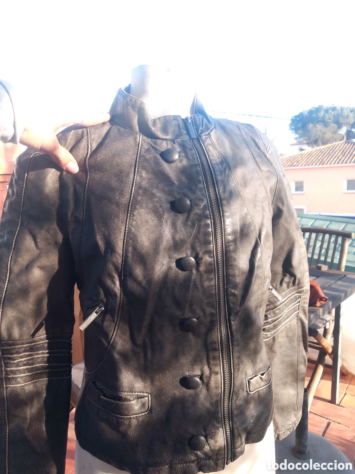 Nuevo: Chaqueta cazadora piel M 38 - Foto 5