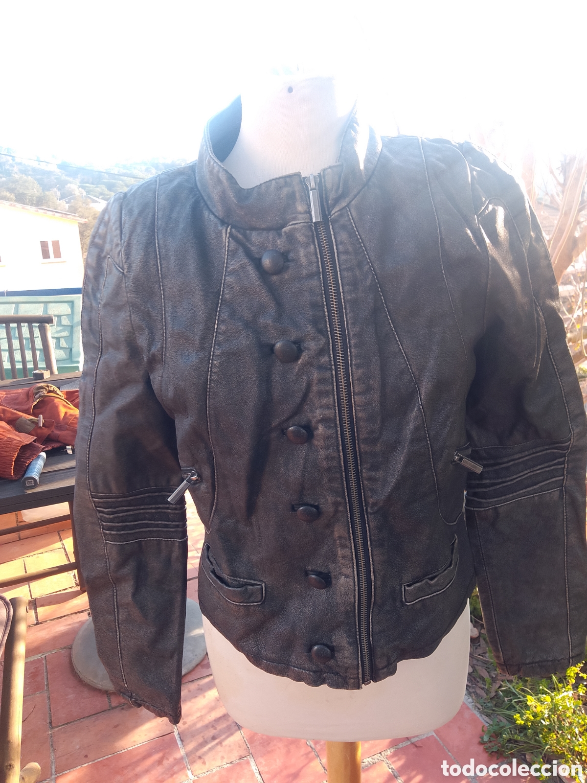 Nuevo: Chaqueta cazadora piel M 38 - Foto 13