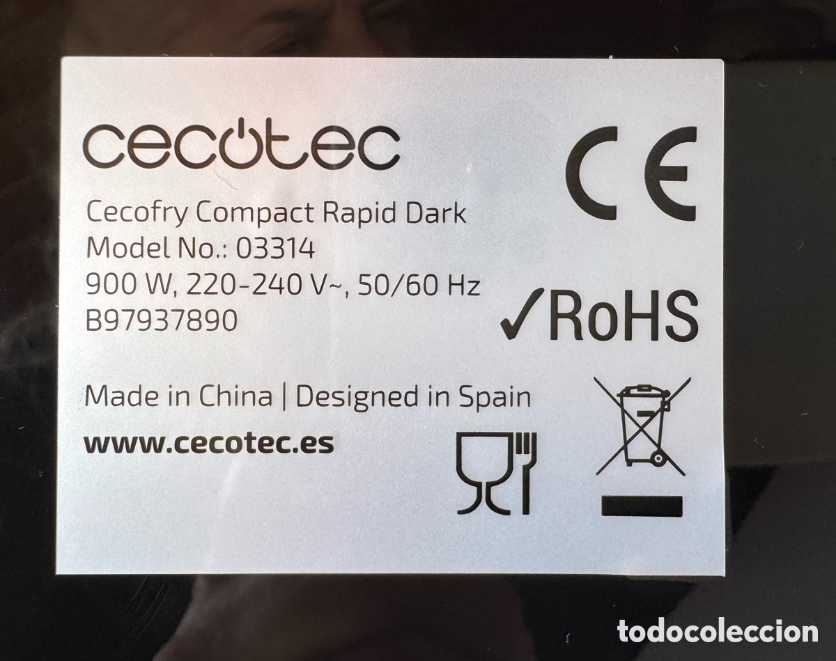 Nuevo: FREIDORA DE AIRE CECOTEC - Foto 9