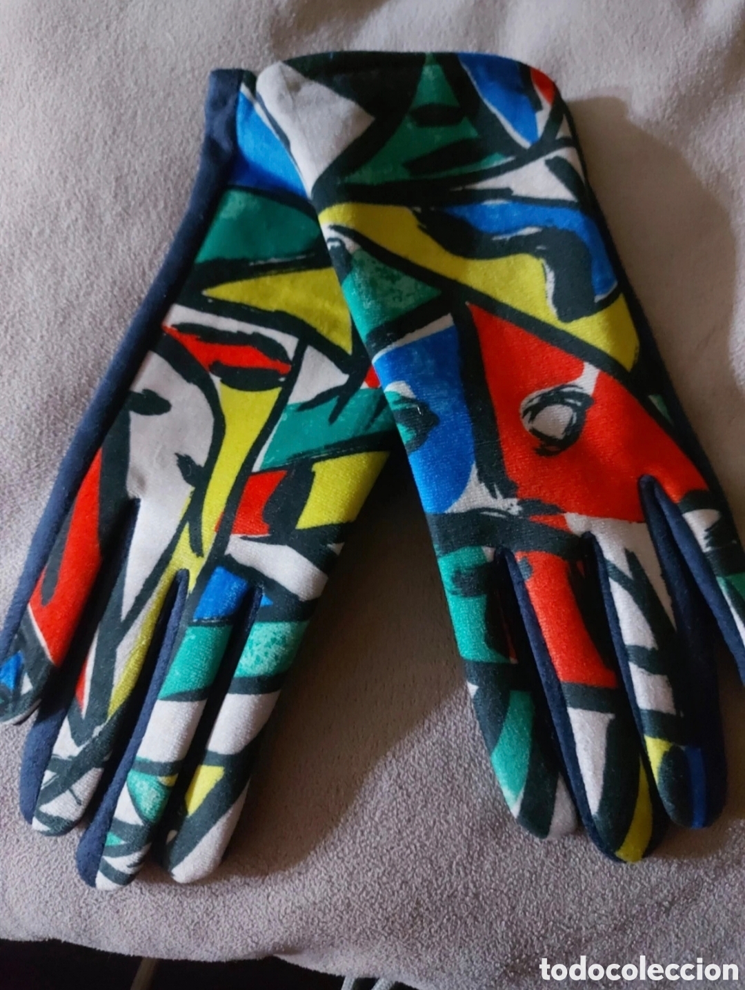 Nuevo: Guantes de antelina de mujer - Foto 1