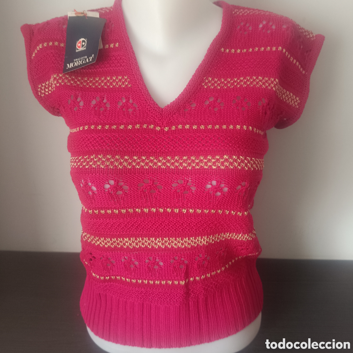 Nuevo: Chaqueta Rosa y Dorado Morgat - Foto 2