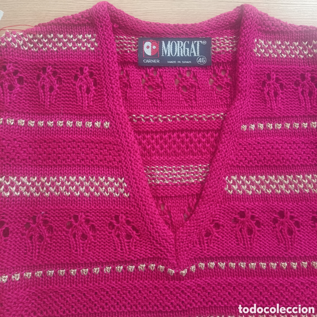 Nuevo: Chaqueta Rosa y Dorado Morgat - Foto 6