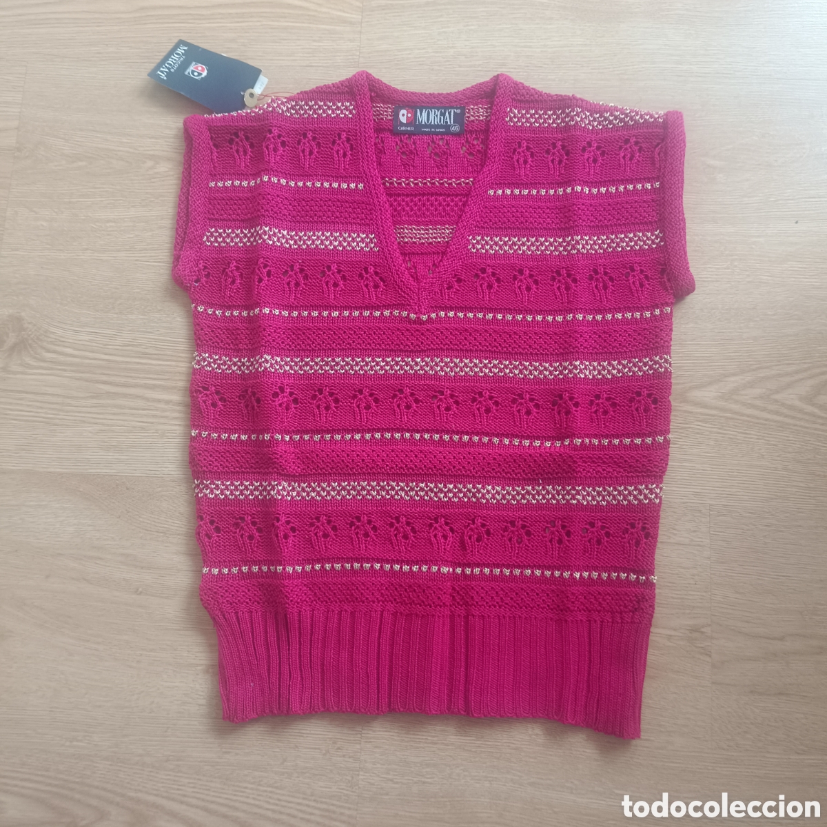 Nuevo: Chaqueta Rosa y Dorado Morgat - Foto 8