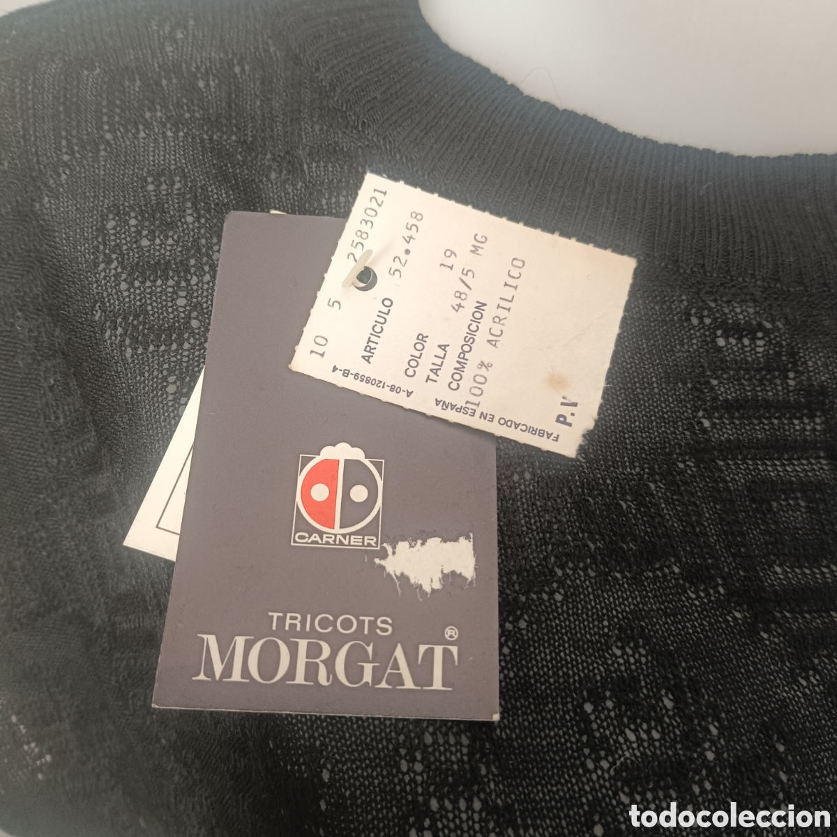 Nuevo: Jersey Sin Manga Negro Morgat - Foto 5