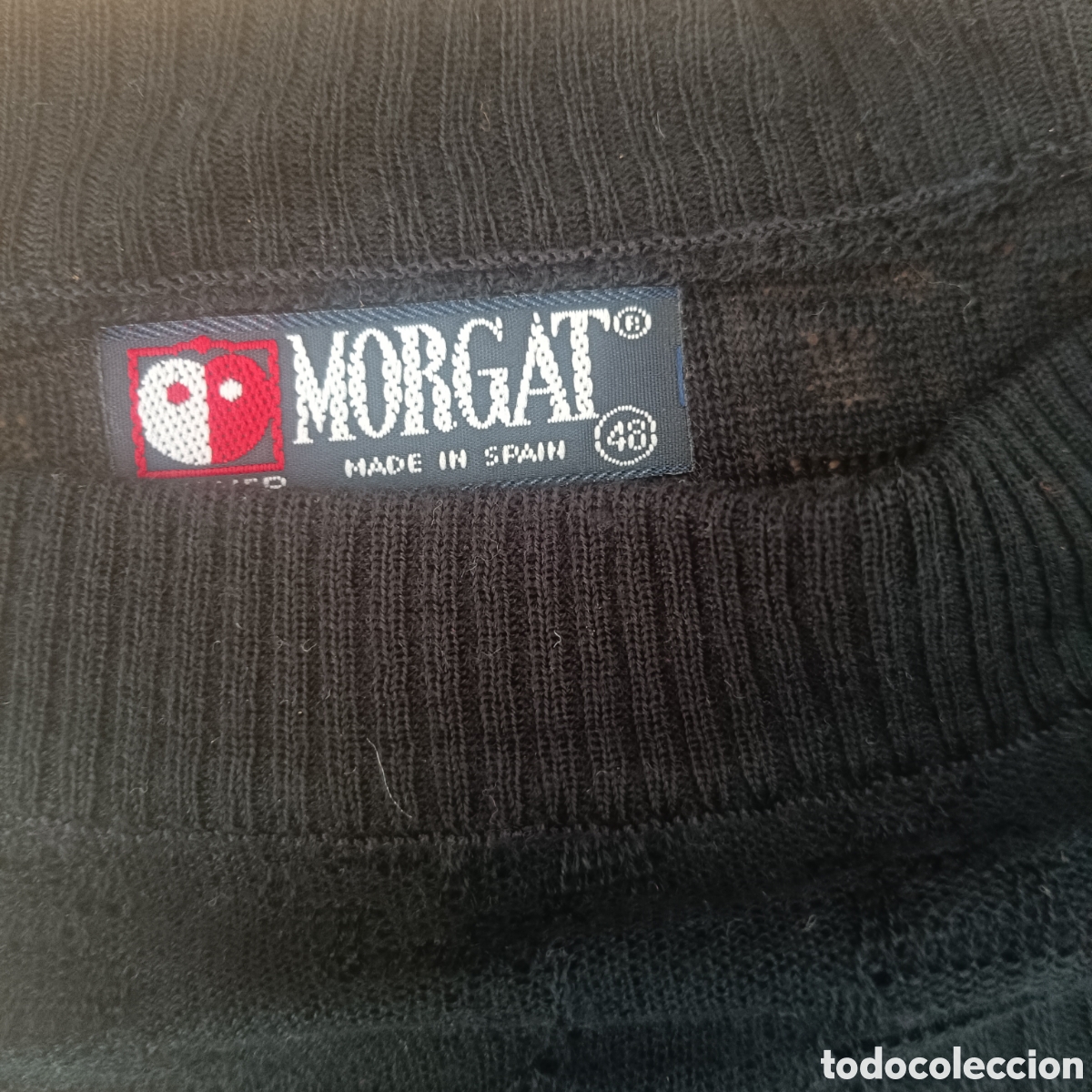Nuevo: Jersey Sin Manga Negro Morgat - Foto 6