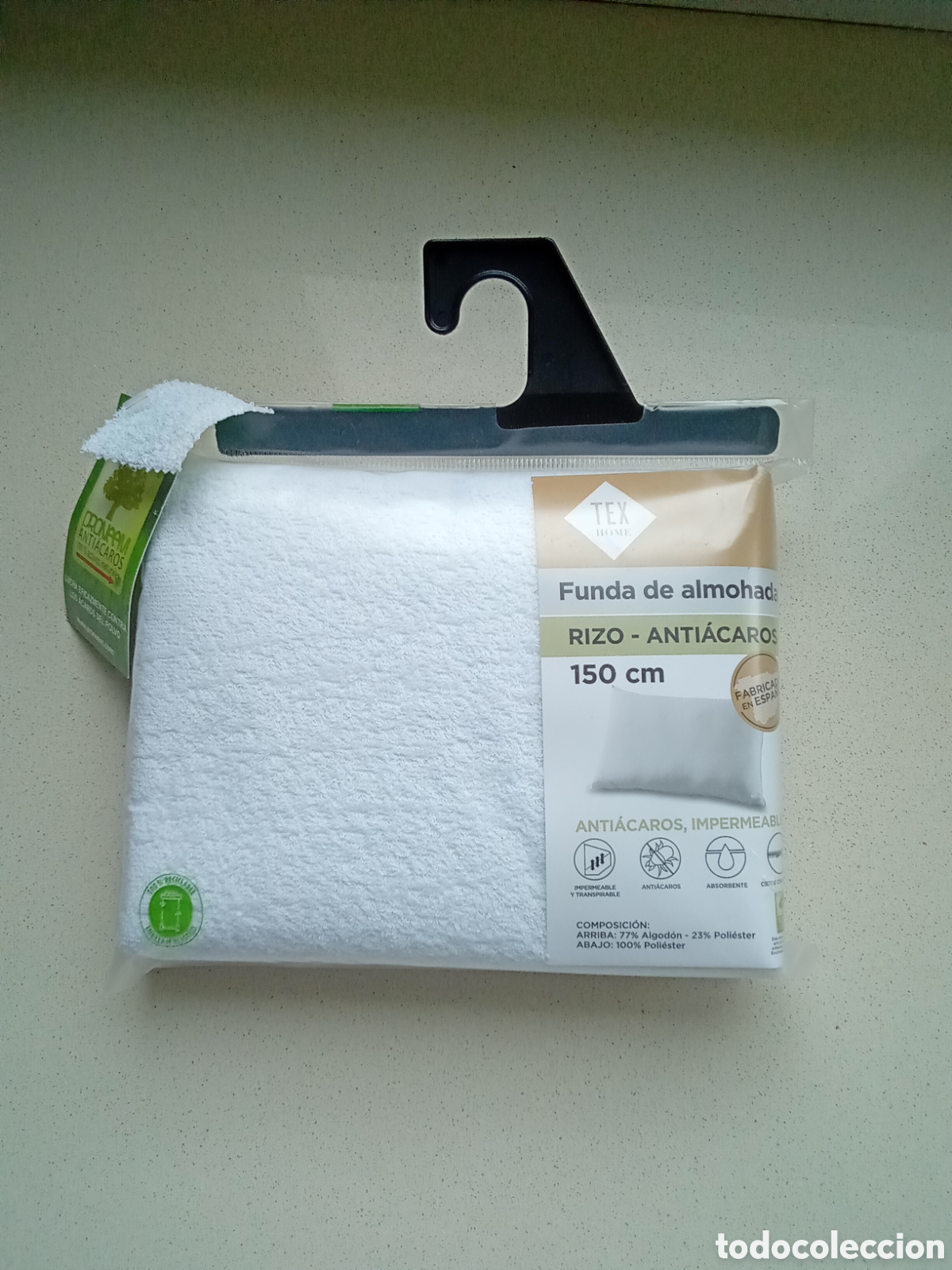 Nuevo: Almohada protector cama matrimonio rizo - Foto 1