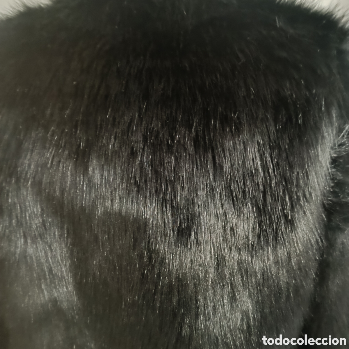 Nuevo: Chaquet&oacute;n Pelo Sint&eacute;tico Negro - Foto 5