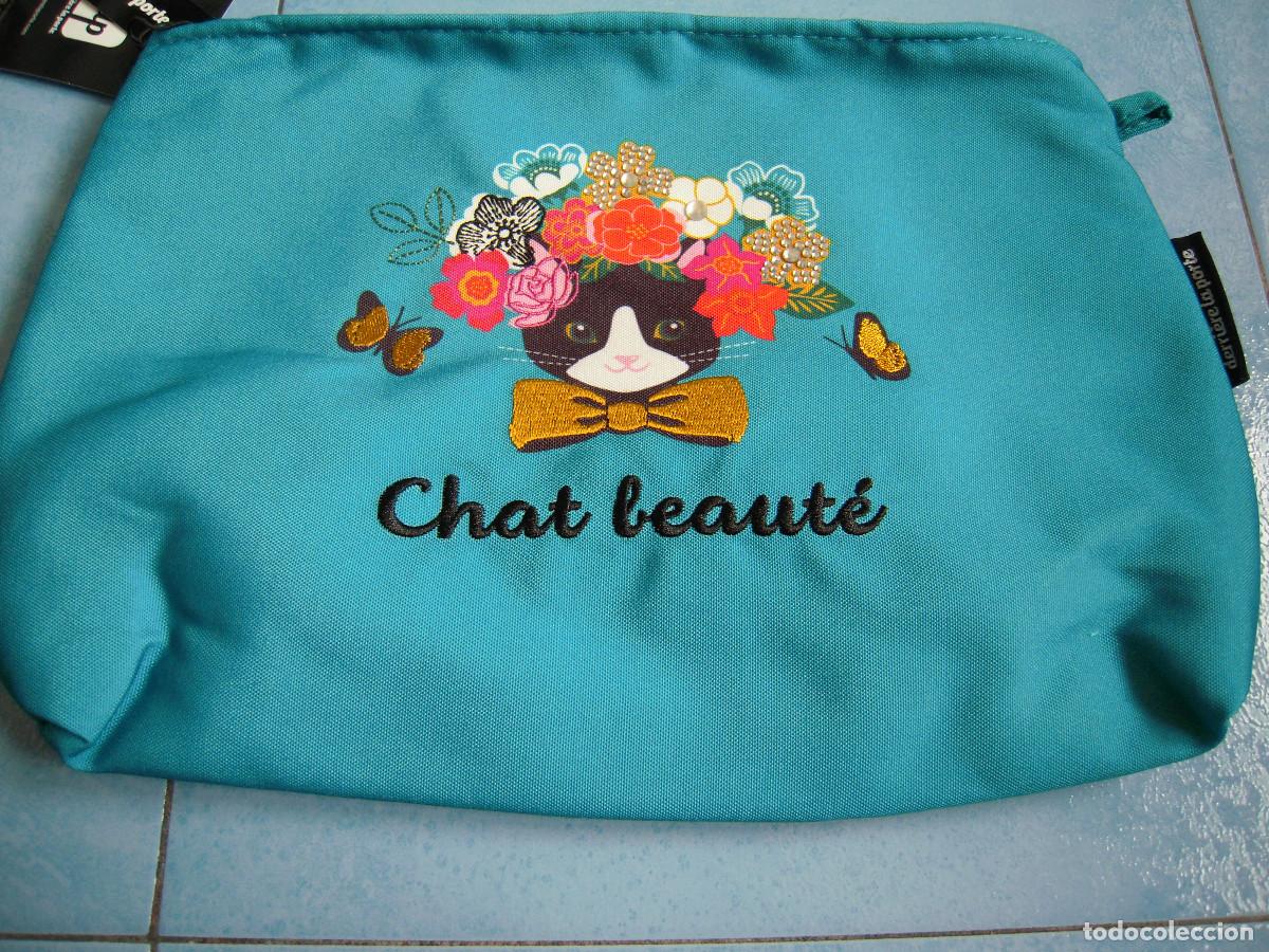 Nuevo: Neceser Chat beaut&eacute; azul - Foto 2