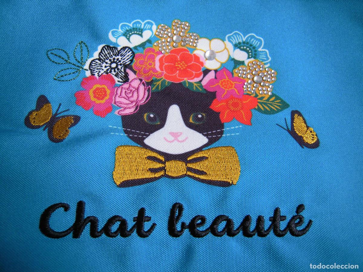 Nuevo: Neceser Chat beaut&eacute; azul - Foto 3