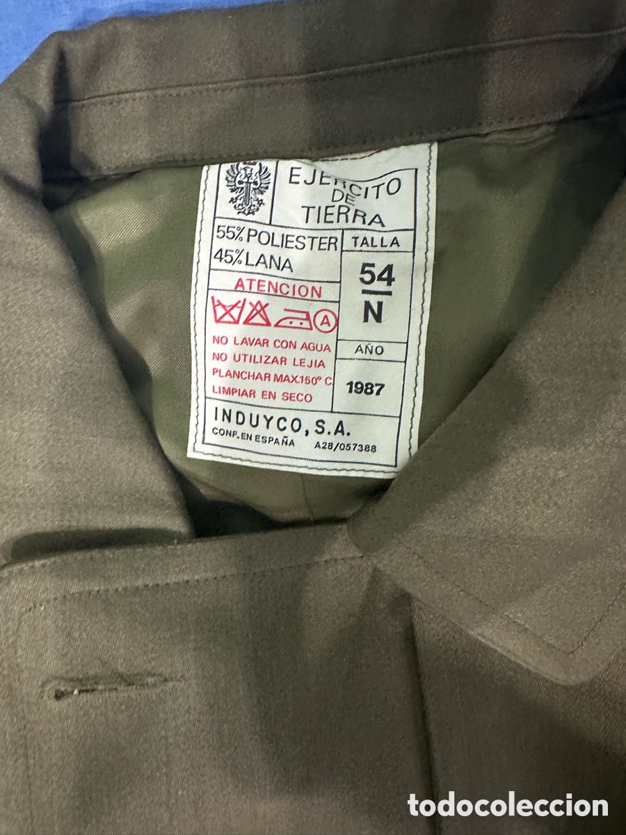 Nuevo: Gabardina del ej&eacute;rcito de tierra - Foto 3