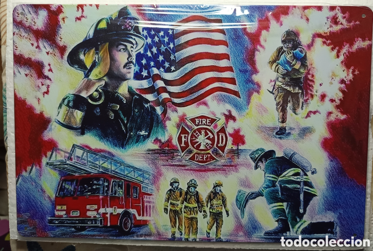 Nuevo: CARTEL MET&Aacute;LICO N 413 - Foto 1