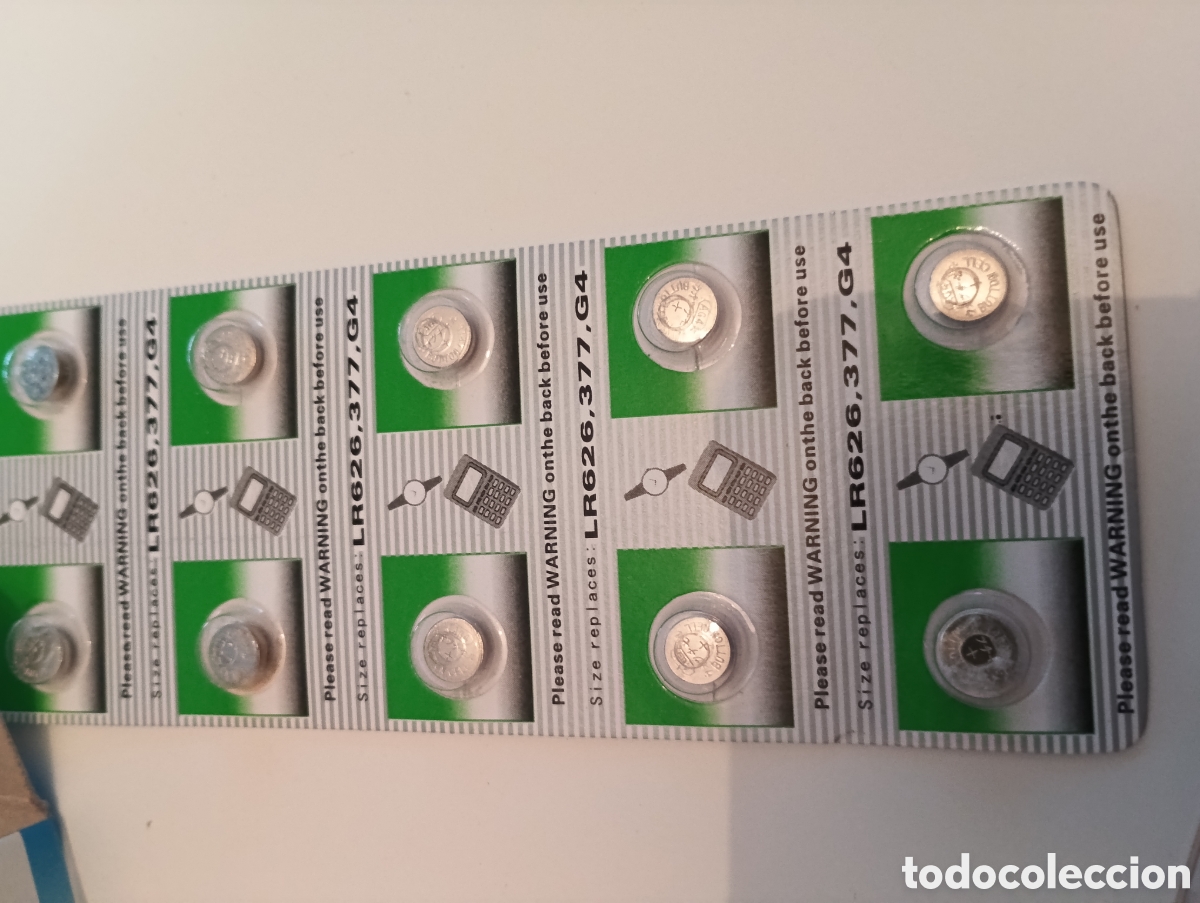 Nuevo: Caja con 200 pilas de reloj - Foto 2