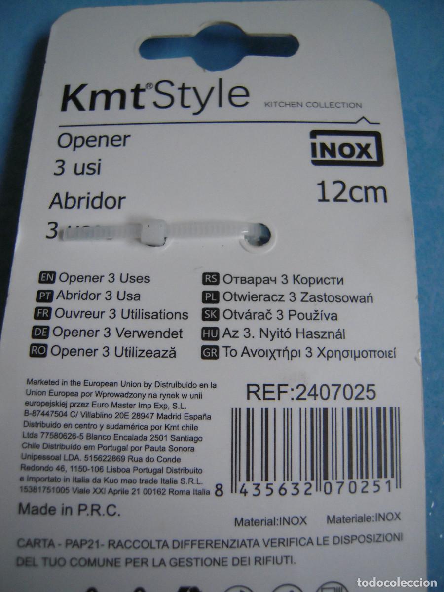 Nuevo: Abridor 3 usos KmtStyle - Foto 3