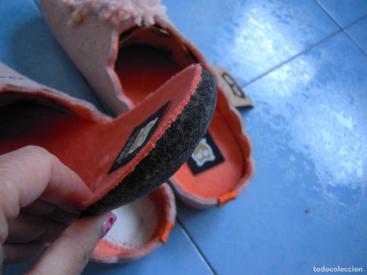 Nuevo: Zapatillas de casa rosa y multicolor talla 40 - Foto 5