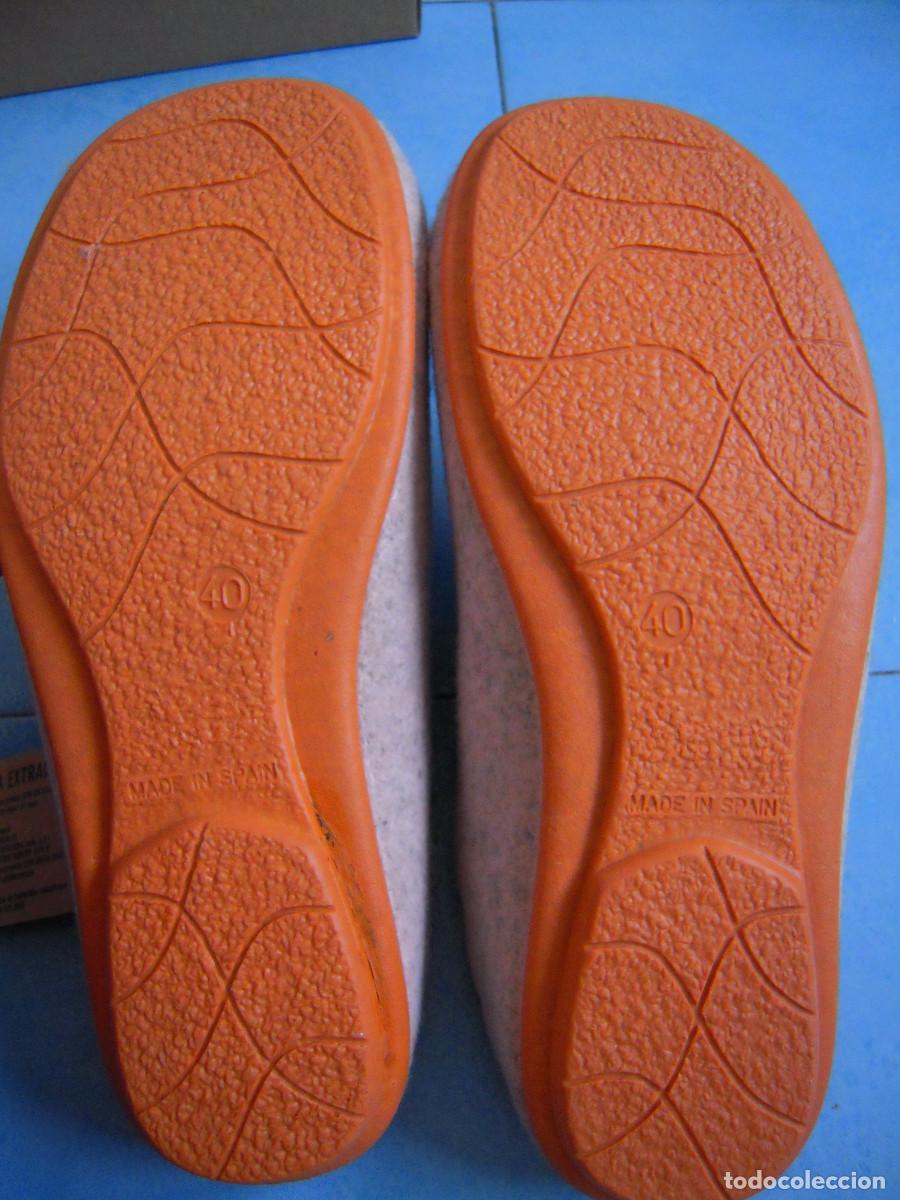 Nuevo: Zapatillas de casa rosa y multicolor talla 40 - Foto 6