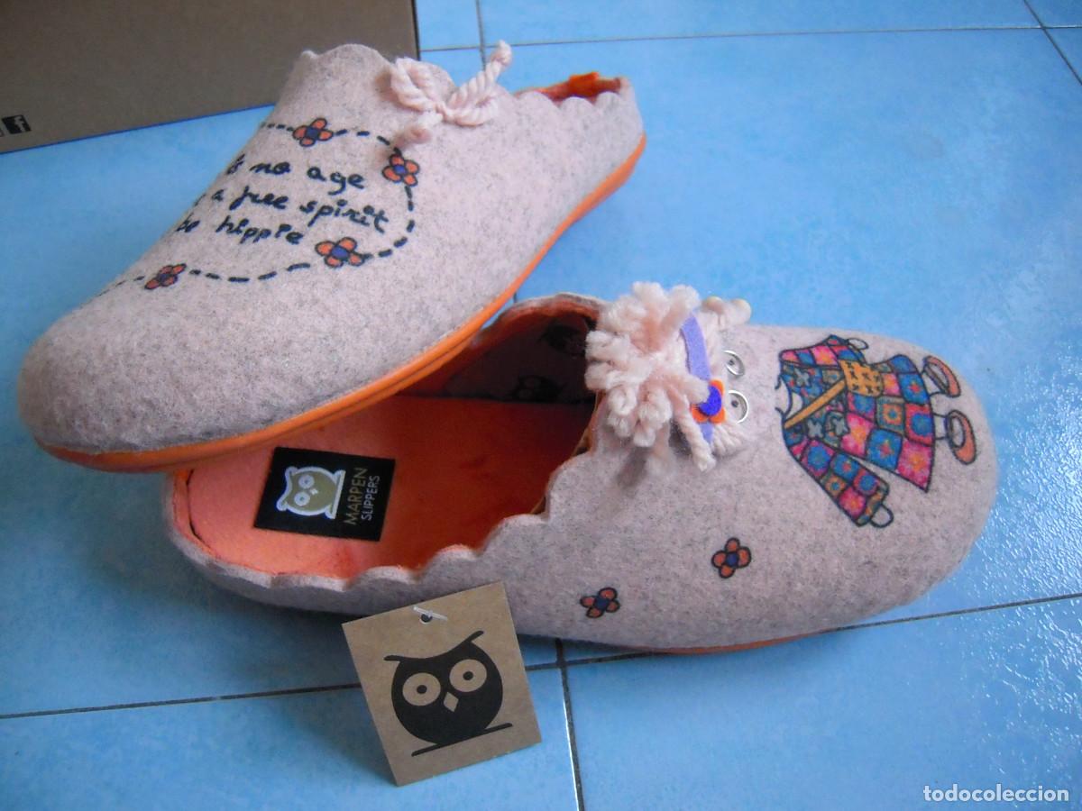 Nuevo: Zapatillas de casa rosa y multicolor talla 40 - Foto 8