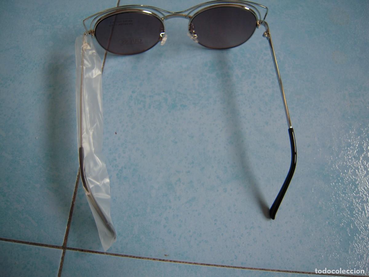 Nuevo: Gafas sol mujer plateado y negro Guess - Foto 6