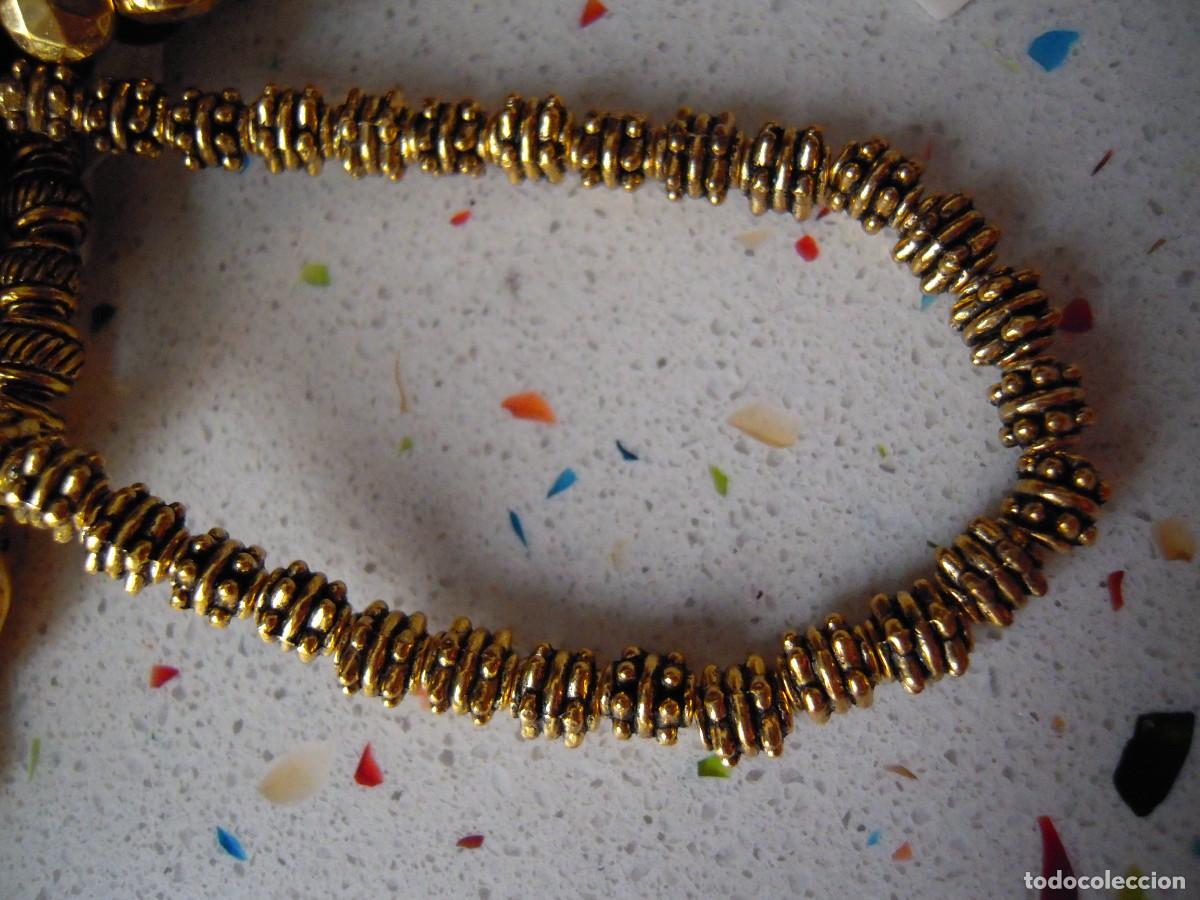 Nuevo: Conjunto cinco pulseras color oro antiguo - Foto 7