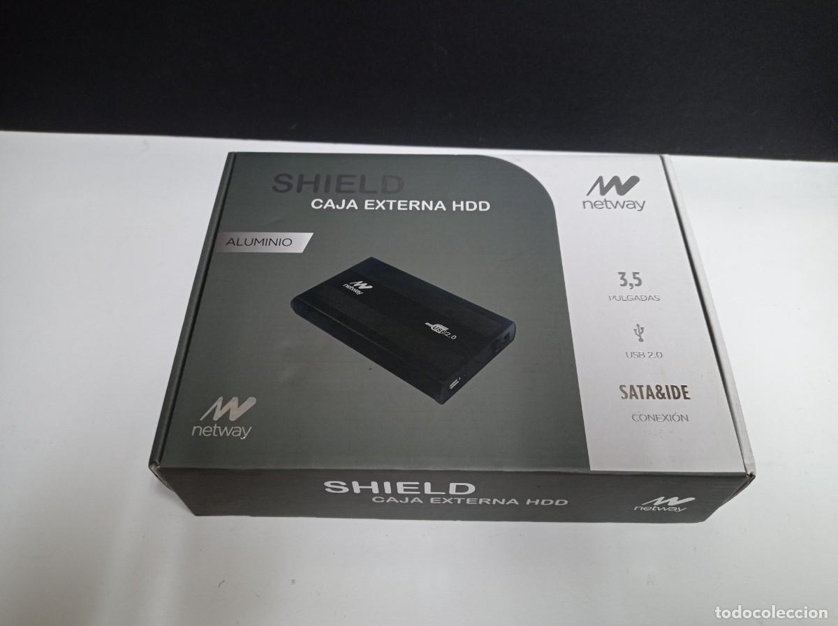 Nuevo: CAJA EXTERNA HDD 3.5&rdquo; ALUMINIO NETWAY SATA USB 2.0 - Foto 1
