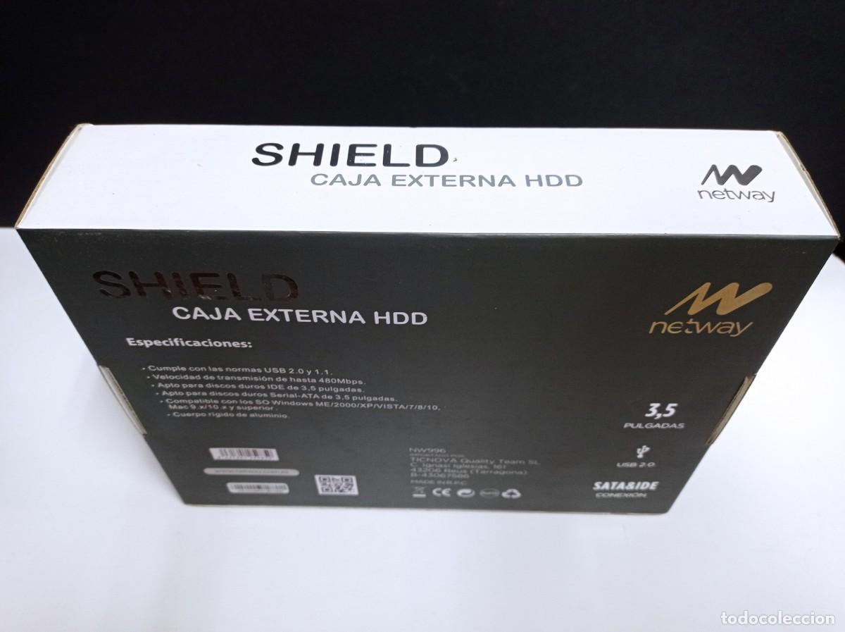 Nuevo: CAJA EXTERNA HDD 3.5&rdquo; ALUMINIO NETWAY SATA USB 2.0 - Foto 4
