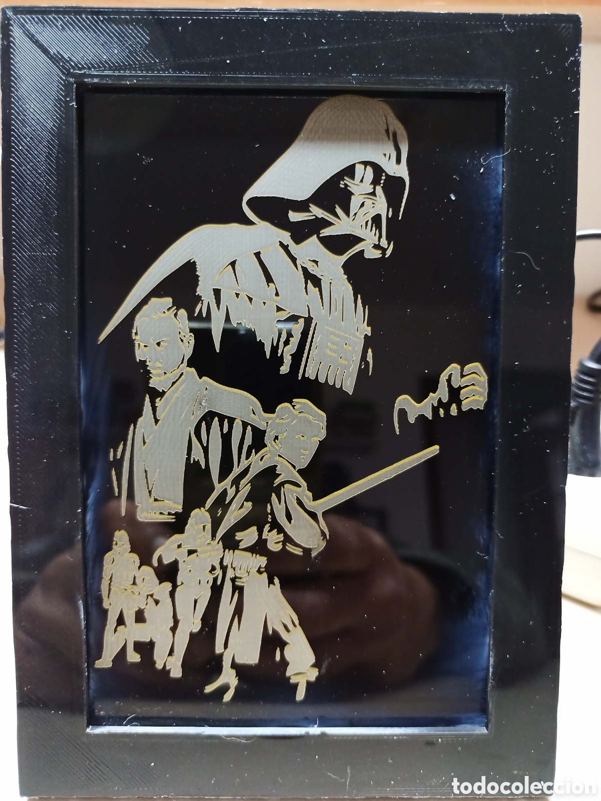 Nuevo: Cuadro star wars grabado laser - Foto 1