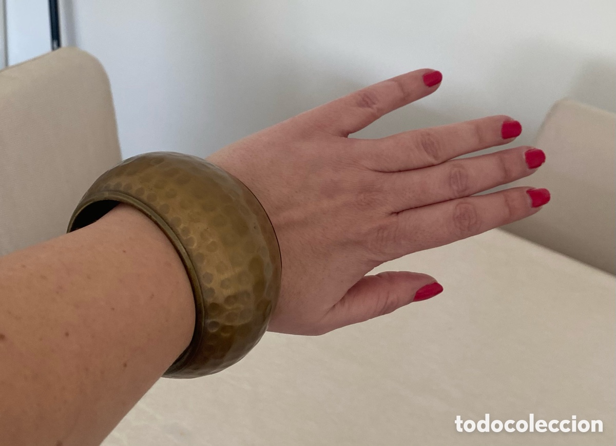 Nuevo: Pulsera Ancha de Metal - Foto 4