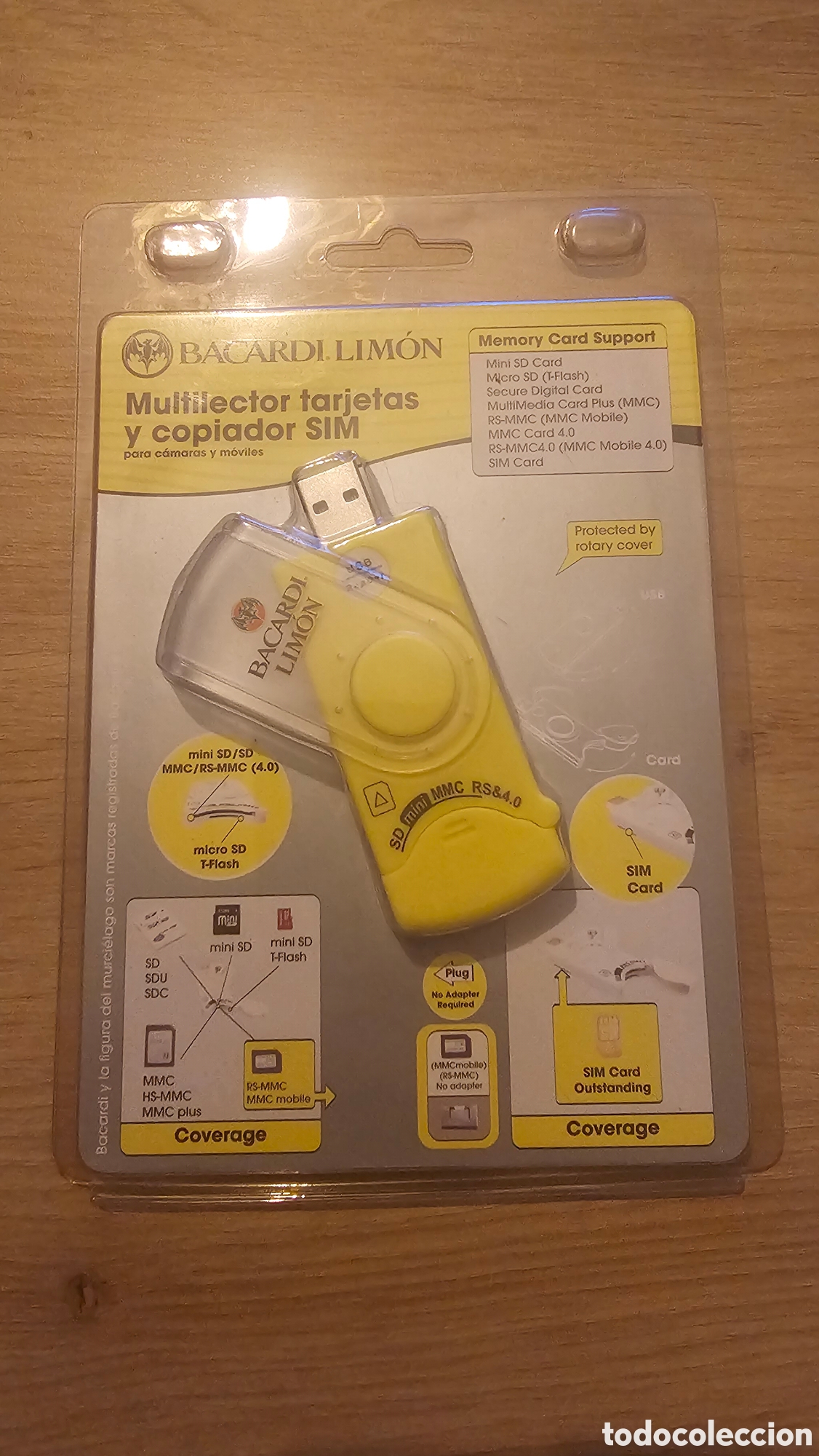 Nuevo: Bacardi lim&oacute;n lector tarjetas Sim - Foto 2