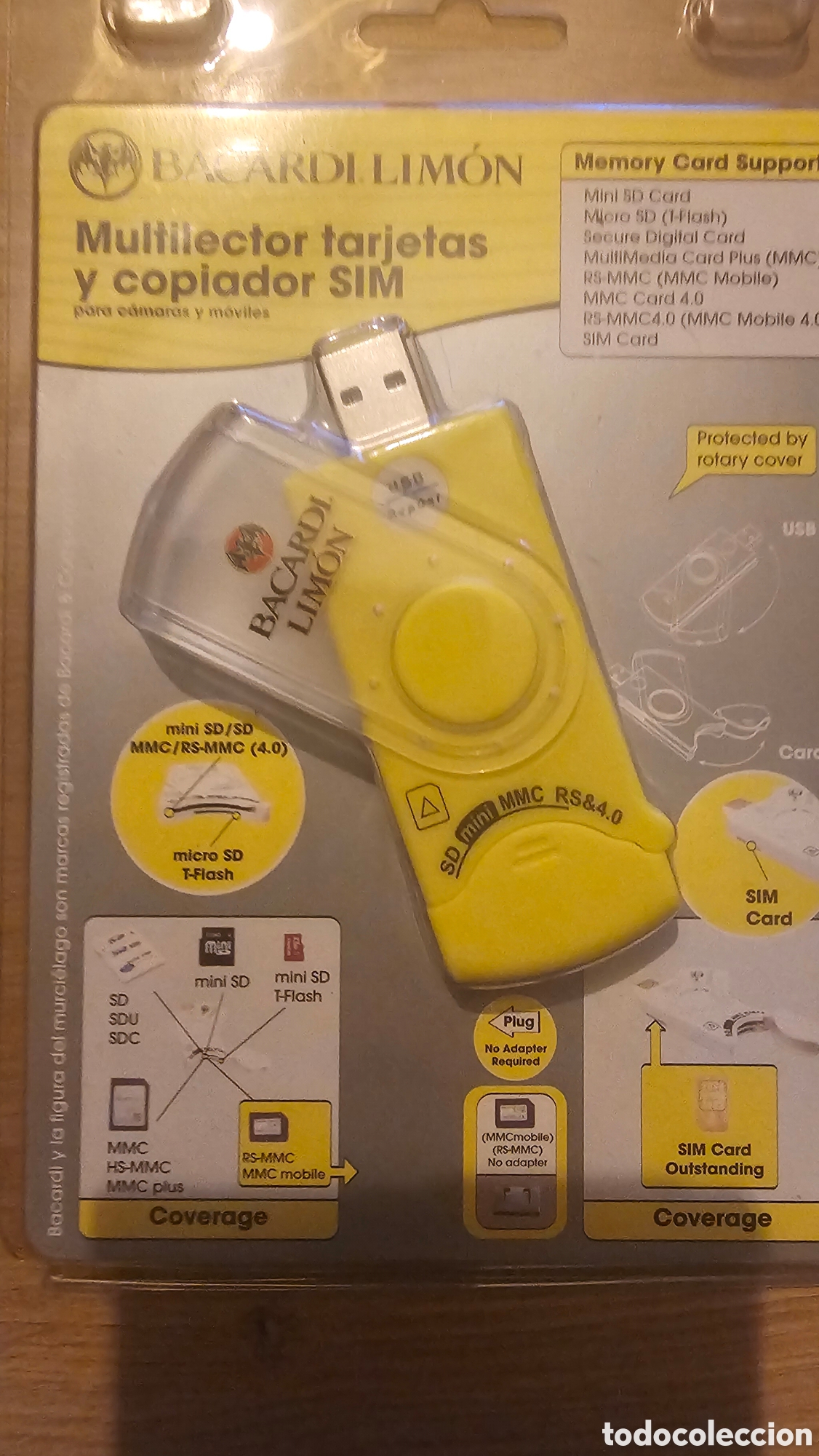 Nuevo: Bacardi lim&oacute;n lector tarjetas Sim - Foto 8