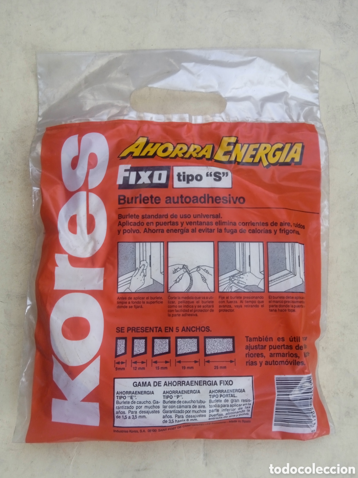 Nuevo: FIXO BURLETE AUTOADHESIVO KORES - Foto 2