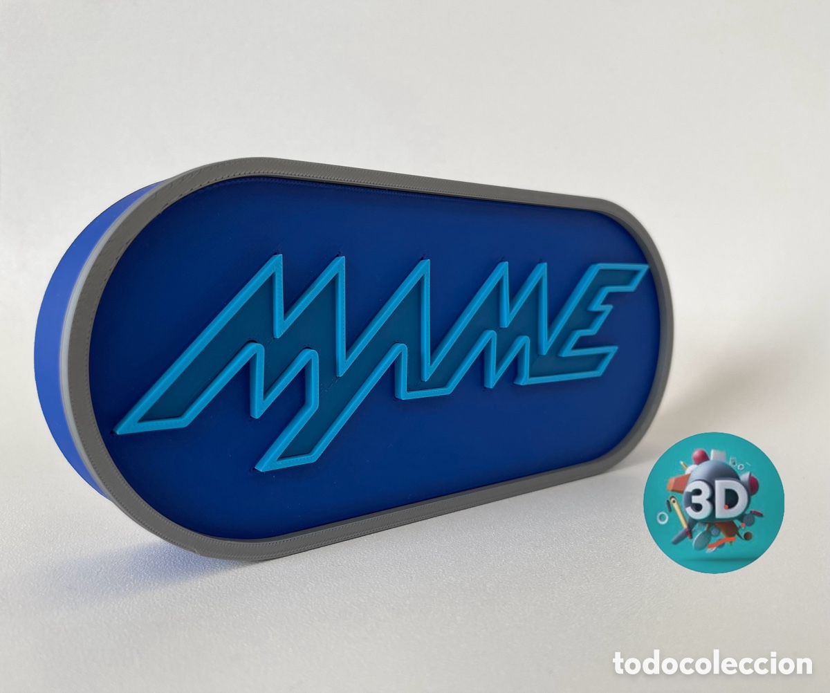 Nuevo: Logo Mame impreso 3D retro - Foto 2