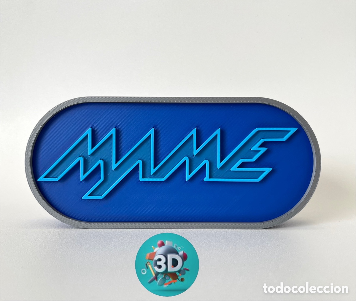 Nuevo: Logo Mame impreso 3D retro - Foto 1
