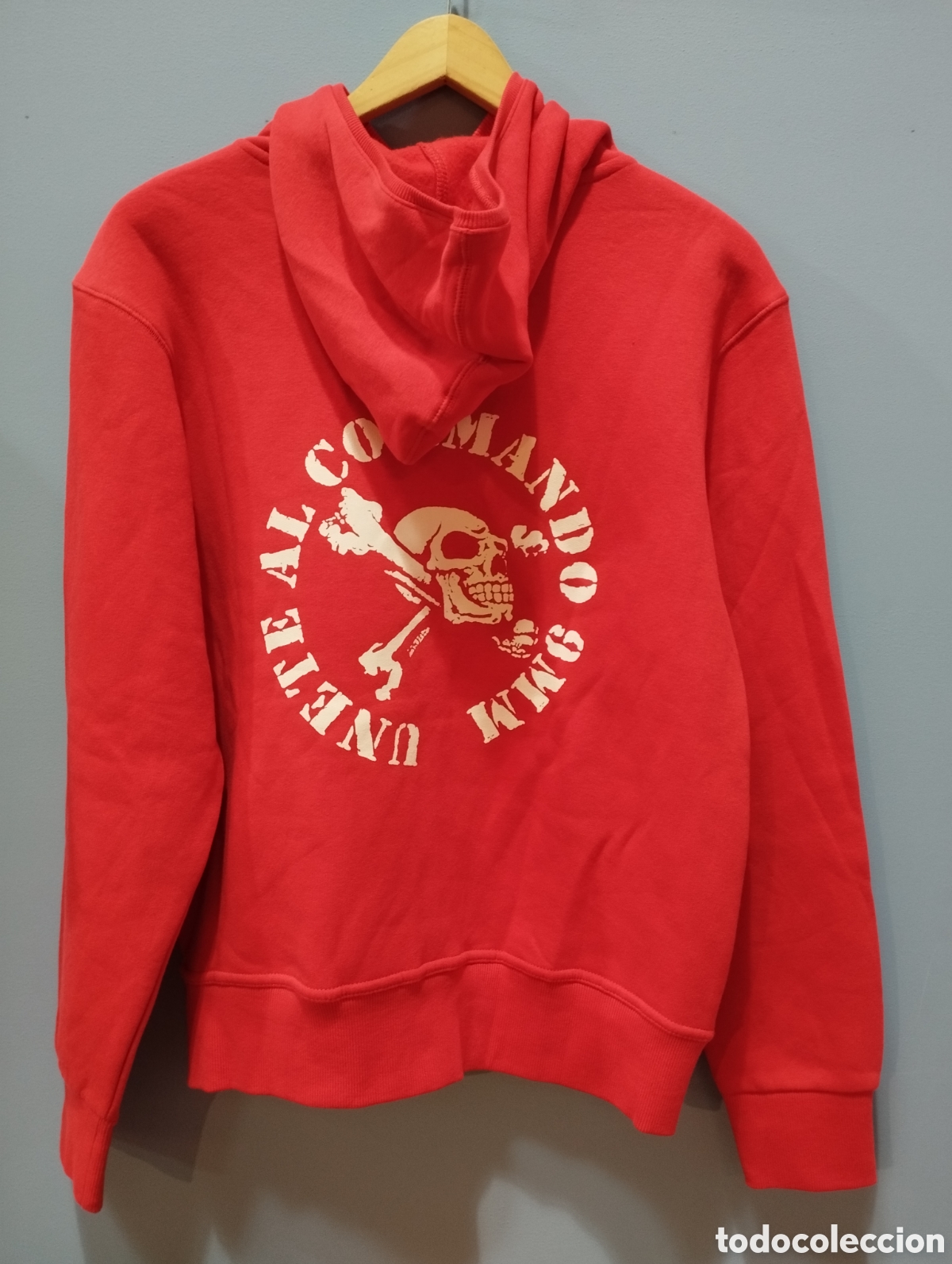 Nuevo: SUDADERA COMMANDO 9 MM CON CAPUCHA Y CREMALLERA - NUEVA - - Foto 2