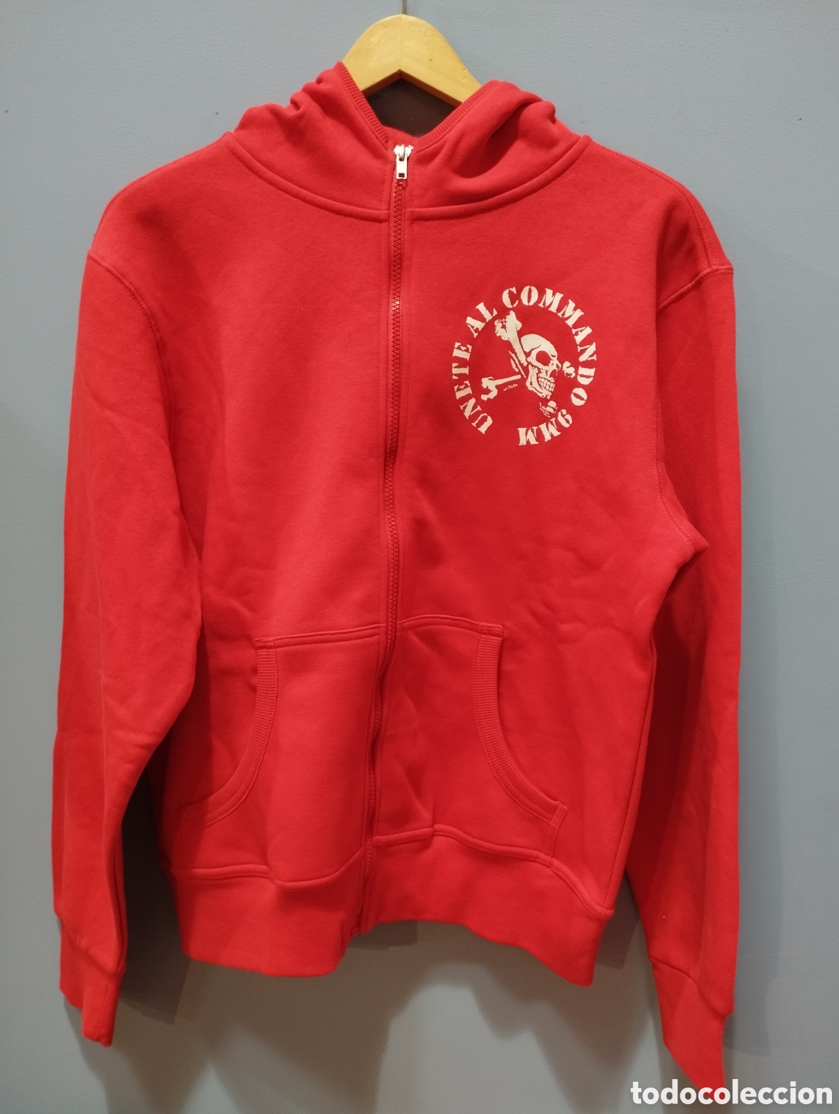 Nuevo: SUDADERA COMMANDO 9 MM CON CAPUCHA Y CREMALLERA - NUEVA - - Foto 1