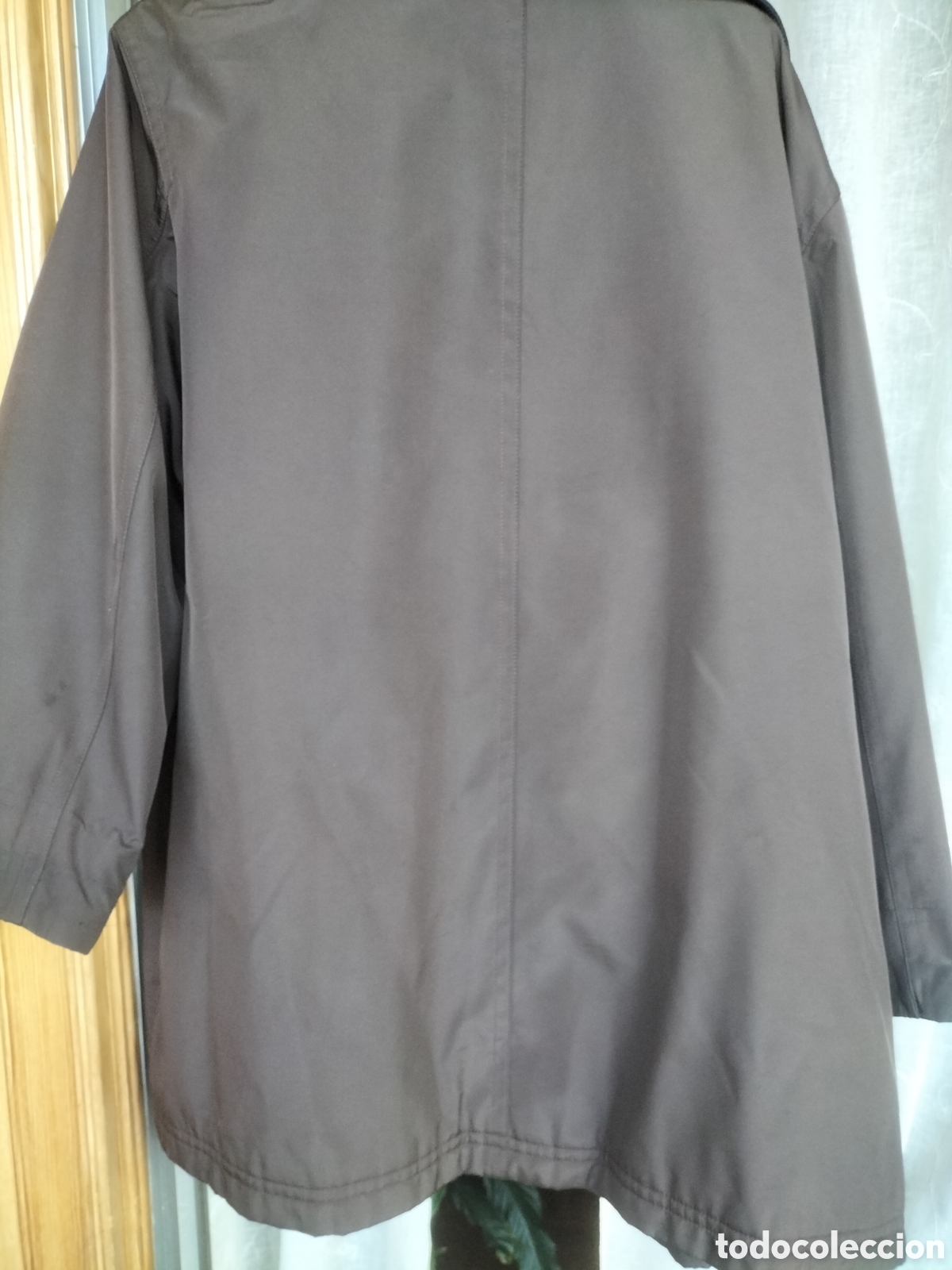 Nuevo: Chaquet&oacute;n impermeable marr&oacute;n El Corte ingles talla 46 - Foto 5