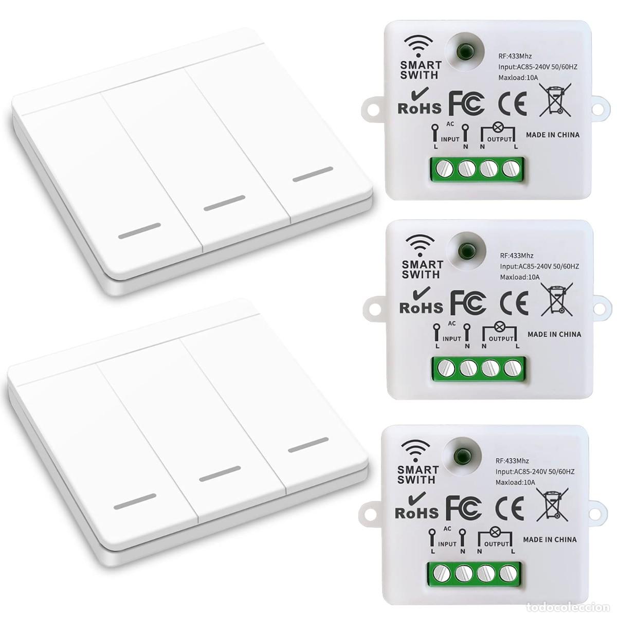 Nuevo: DieseRC Interruptor de luz inal&aacute;mbrico, interruptor de seguridad del transmisor de RF y controlador - Foto 1