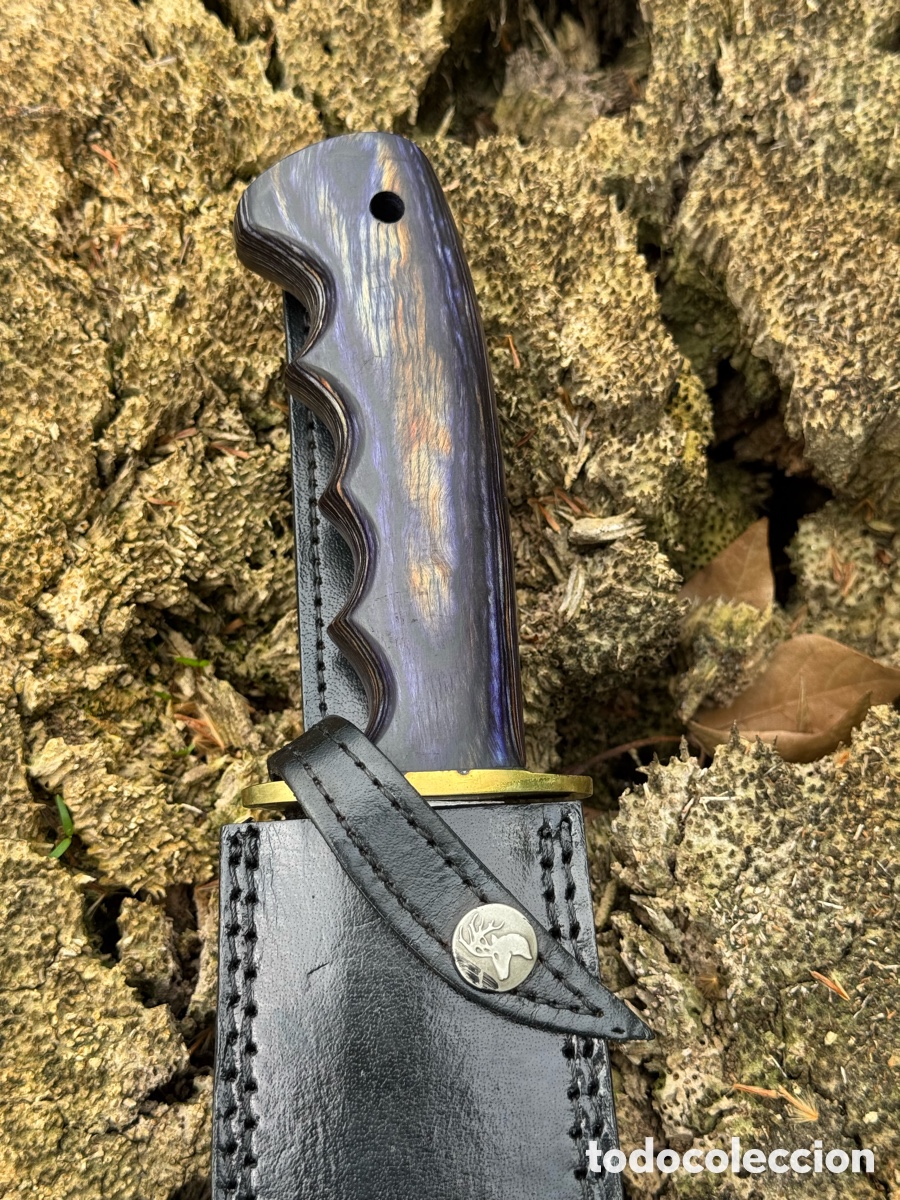 Nuevo: Cuchillo artesanal caza - Foto 3