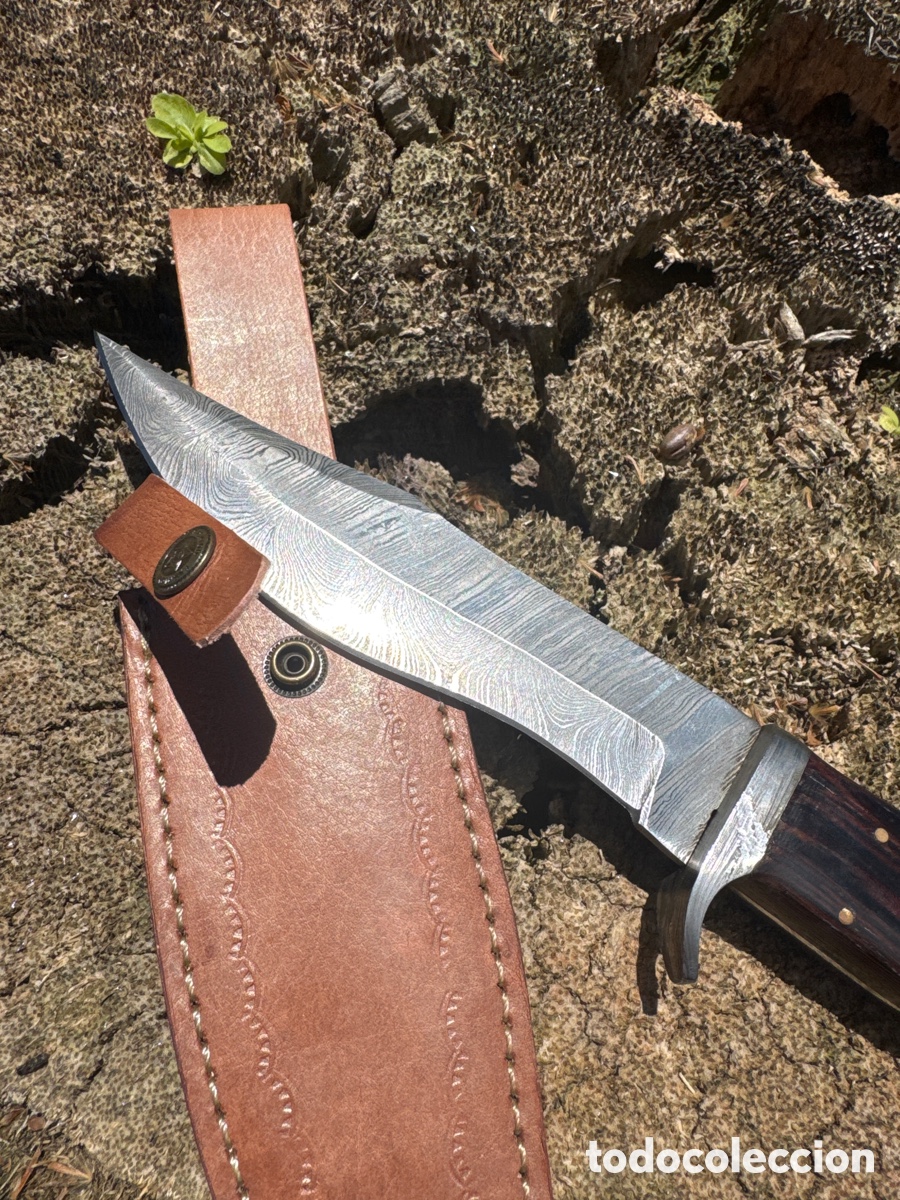 Nuevo: Cuchillo de damasco artesanal - Foto 2