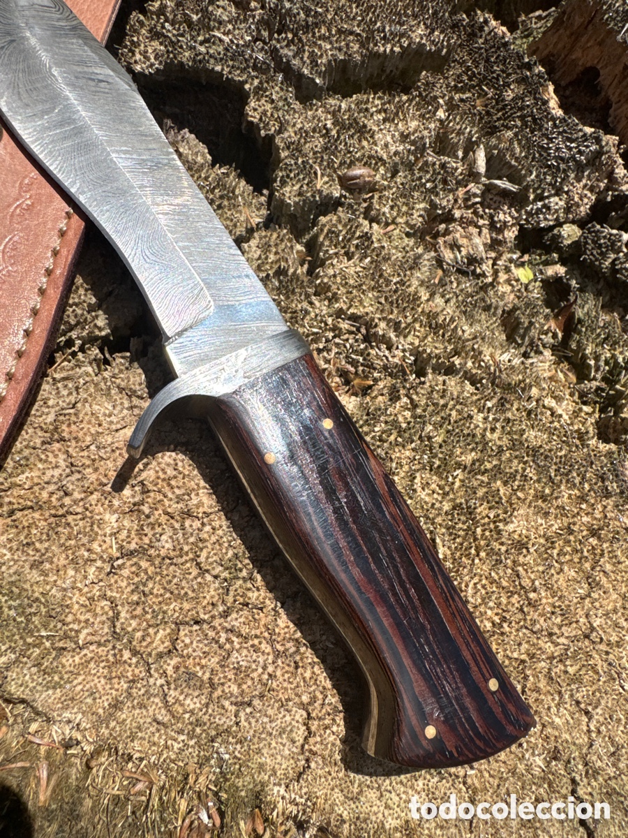 Nuevo: Cuchillo de damasco artesanal - Foto 3