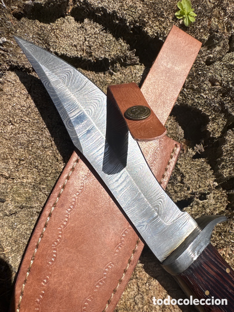 Nuevo: Cuchillo de damasco artesanal - Foto 4