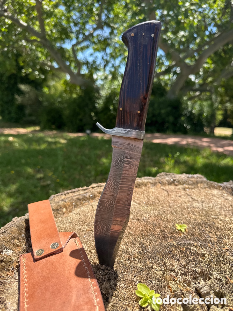 Nuevo: Cuchillo de damasco artesanal - Foto 5