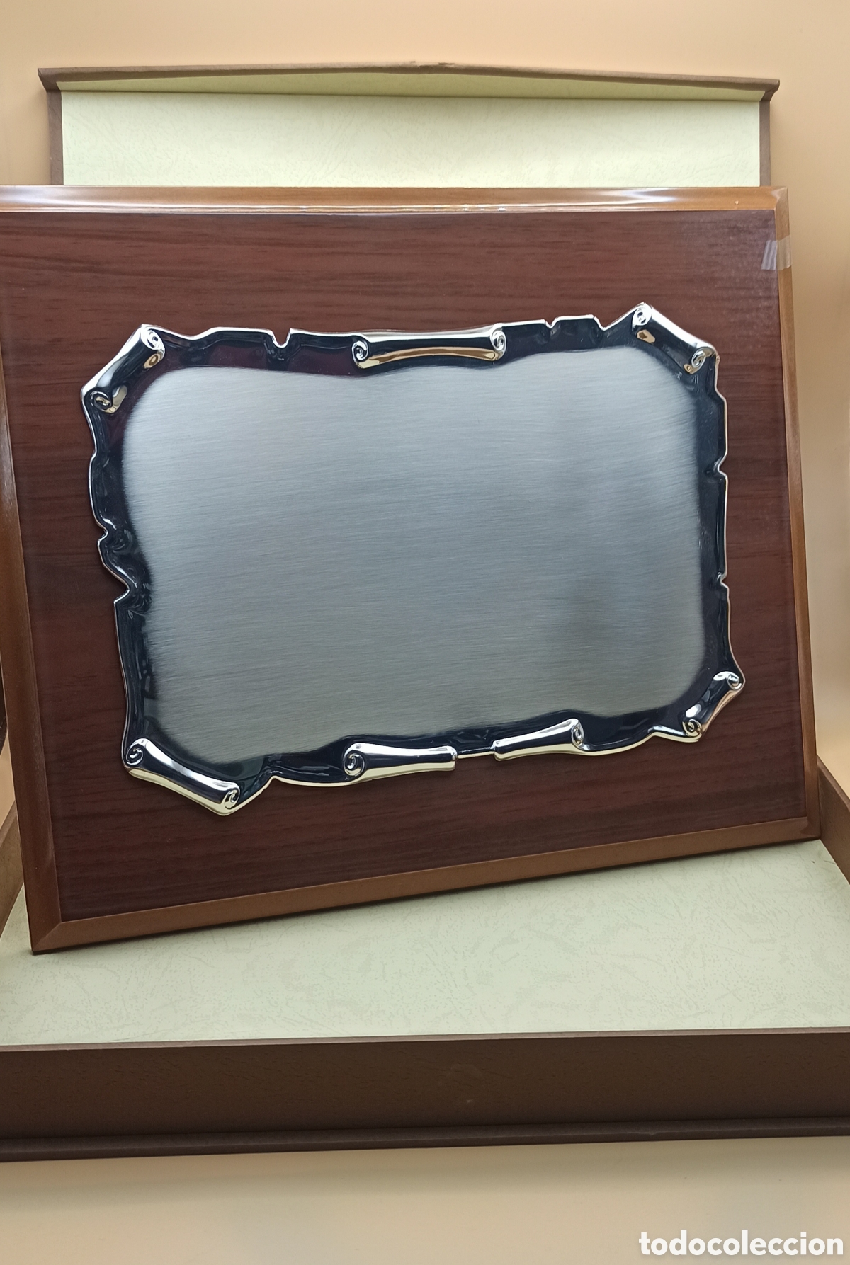 Nuevo: Placa Conmemorativa Pergamino - Foto 1