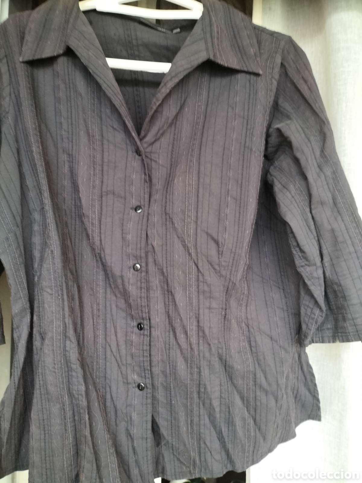 Nuevo: Blus&oacute;n negro talla 46-48 Kiabi - Foto 1