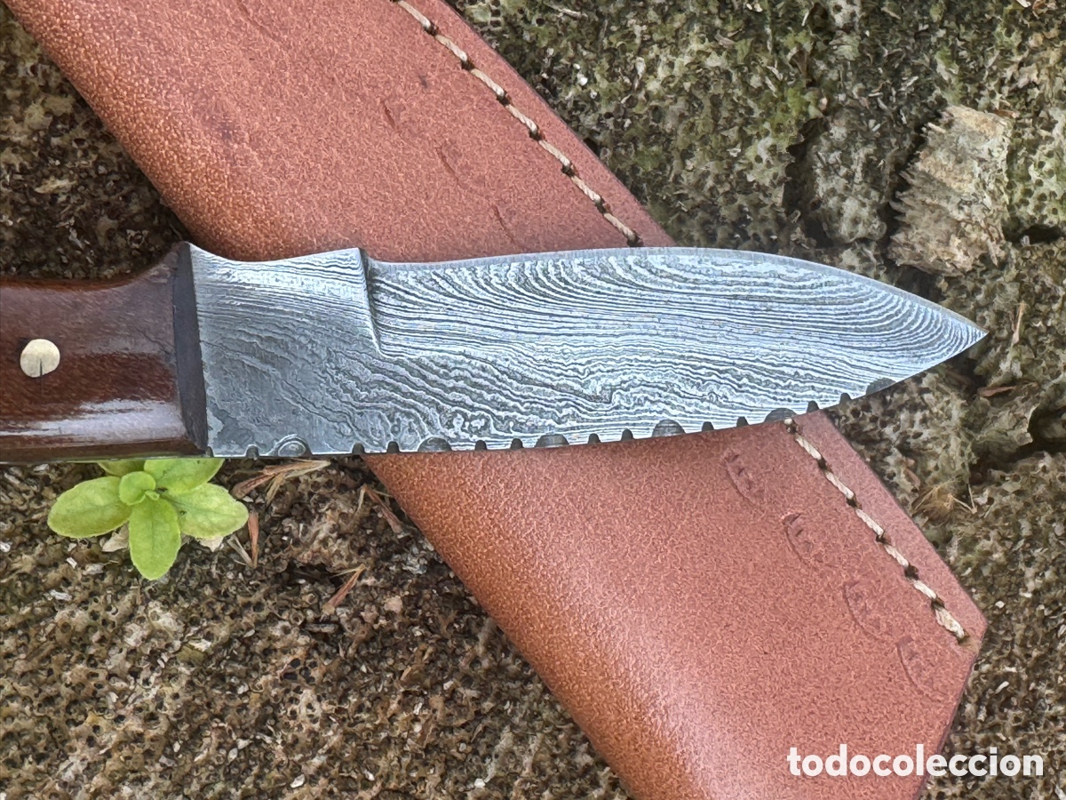 Nuevo: Cuchillo de damasco artesanal - Foto 2