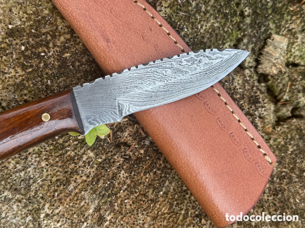 Nuevo: Cuchillo de damasco artesanal - Foto 4
