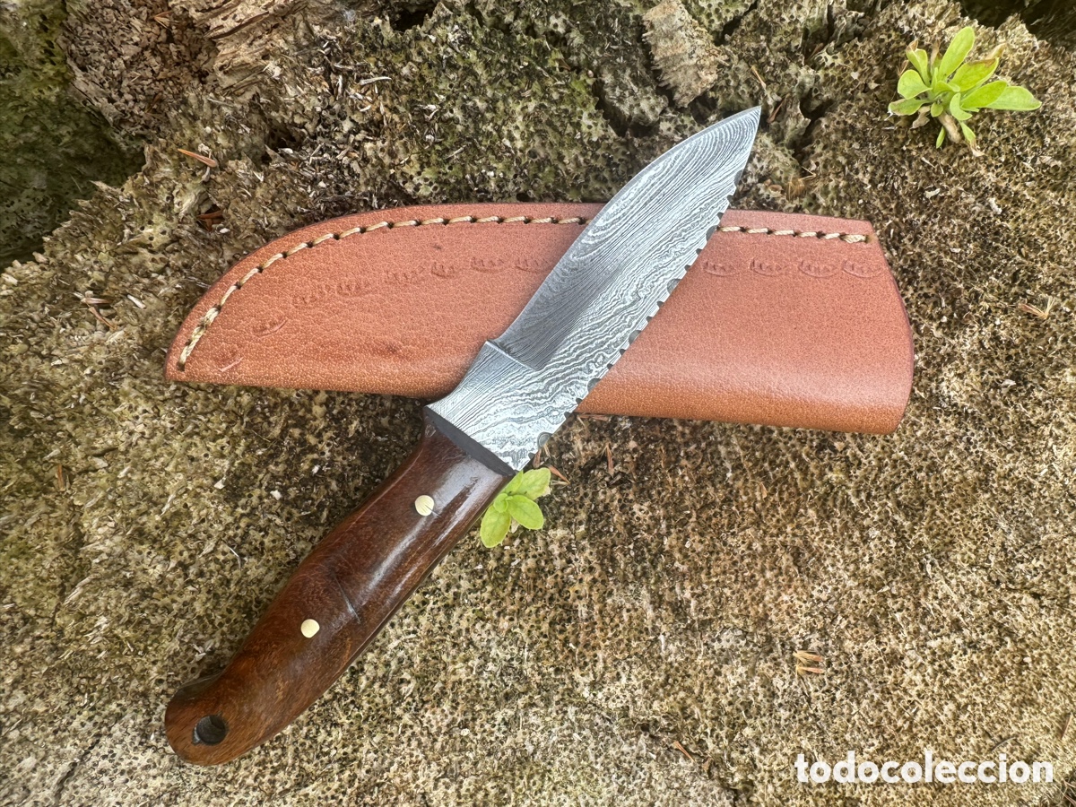 Nuevo: Cuchillo de damasco artesanal - Foto 1