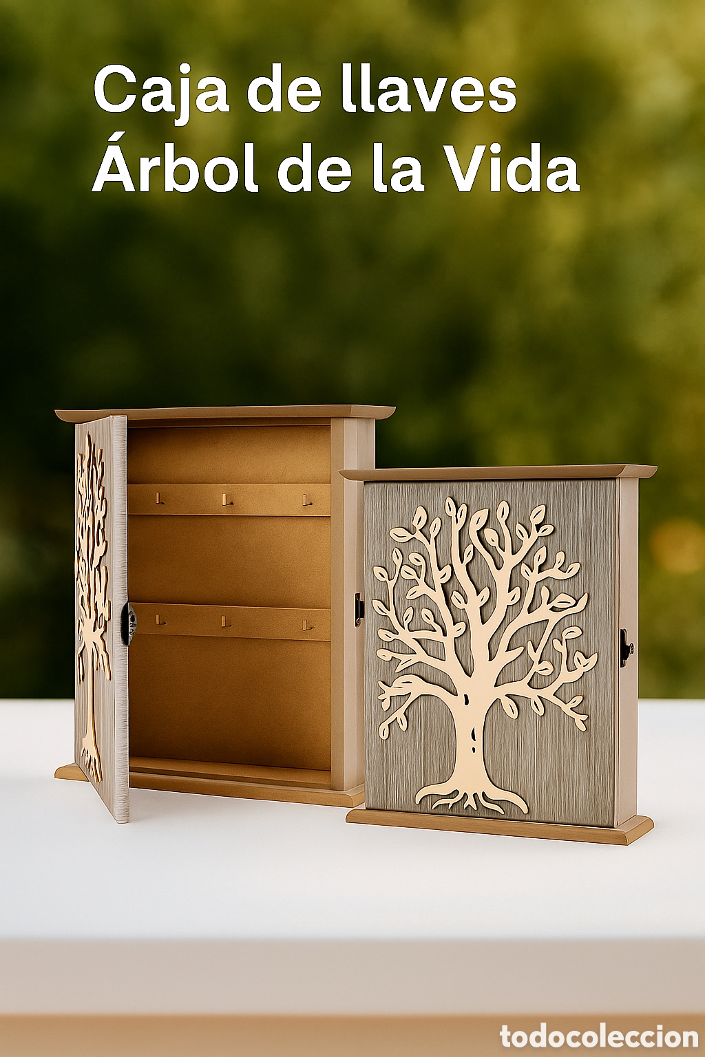Nuevo: Caja de llaves &aacute;rbol de la vida - Foto 1