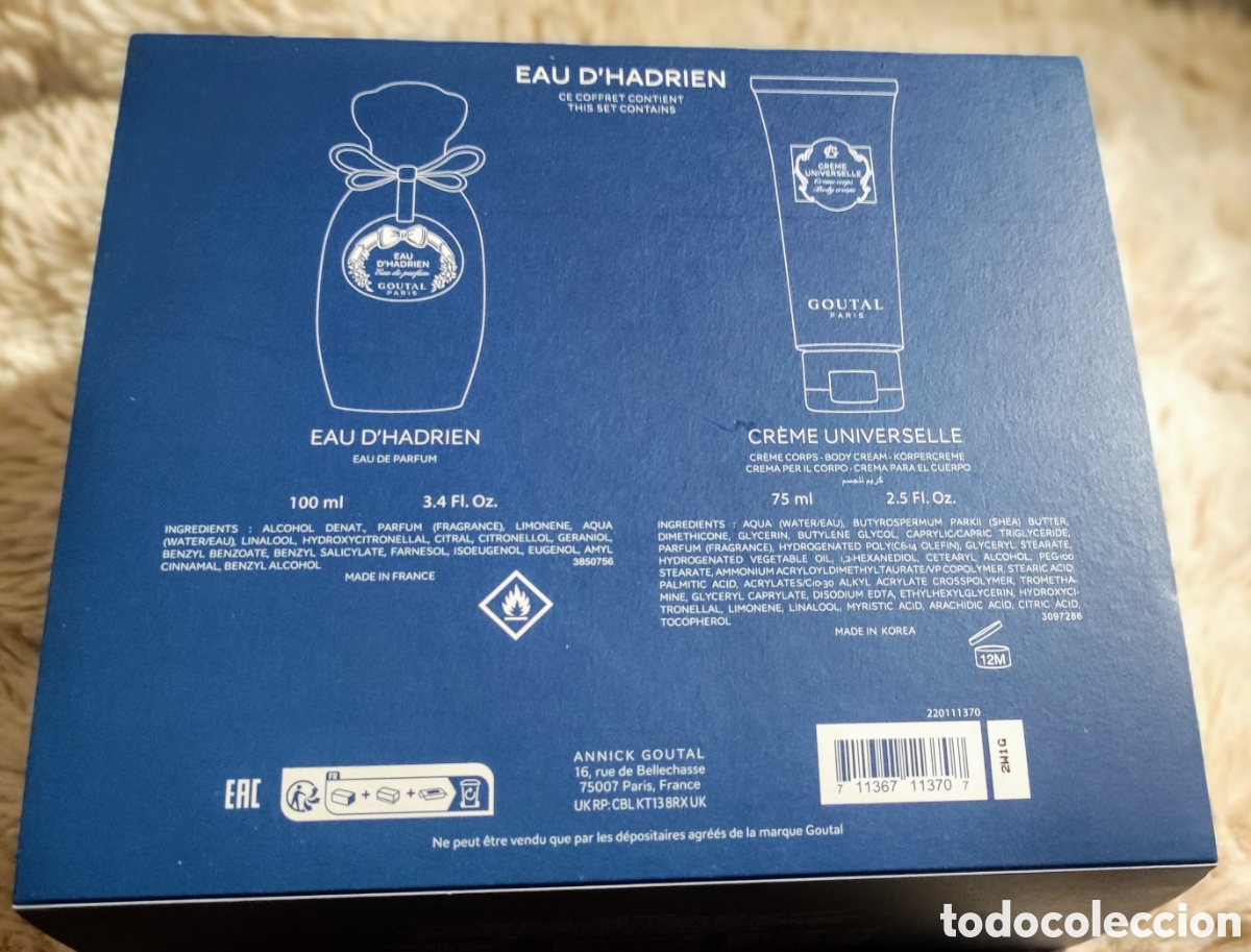 Nuevo: Perfume cofre Goutal deau dHadrien 100ml - Foto 4