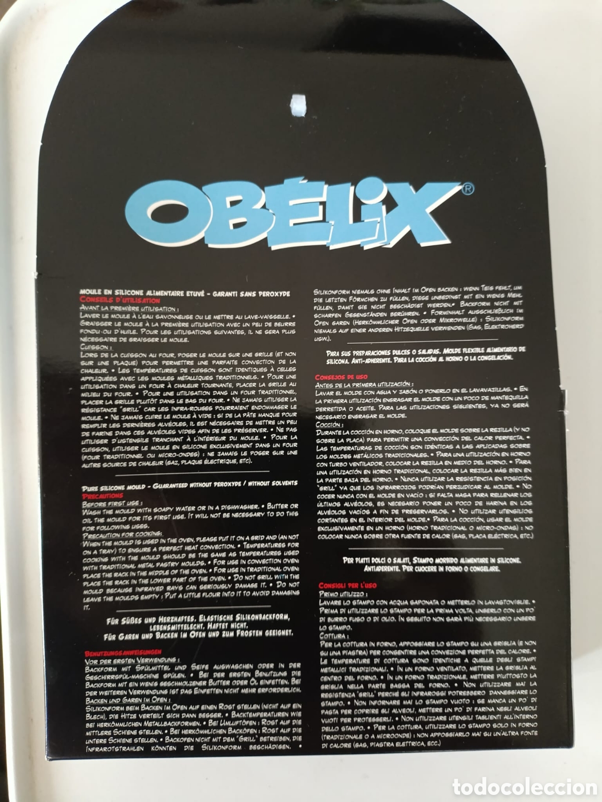 Nuevo: Molde silicona Obelix sin estrenar.a&ntilde;o 2005 - Foto 2