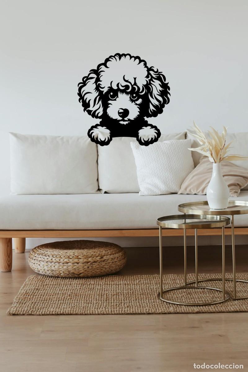 Nuevo: Cachorro de Madera para Pared - Caniche - Foto 1
